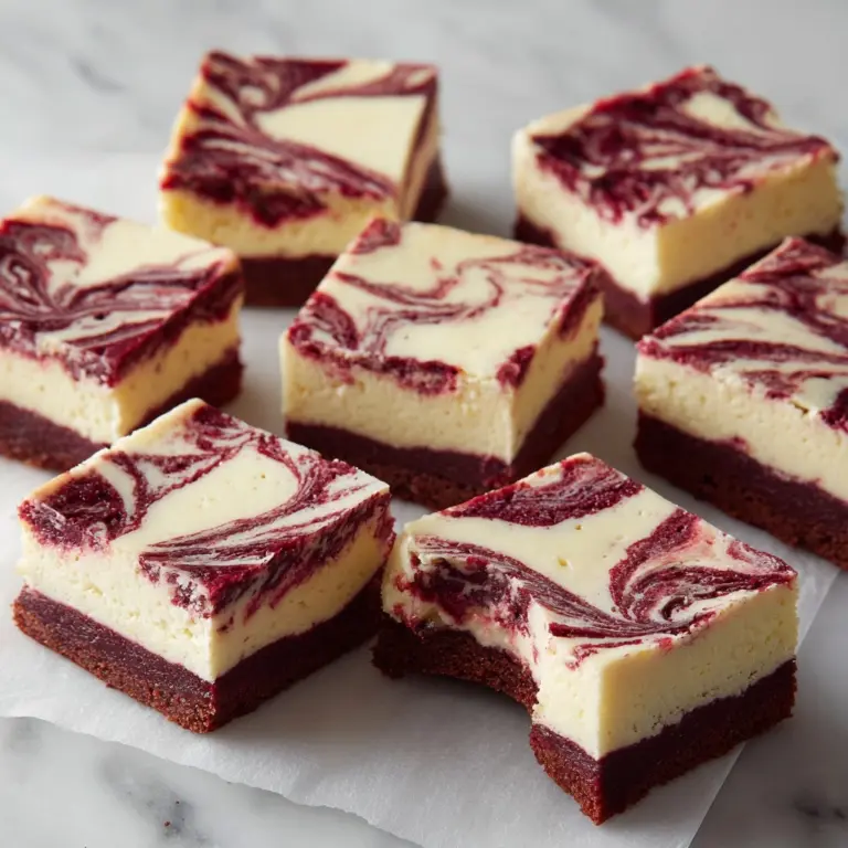 Red Velvet Cheesecake Brownies Recipe