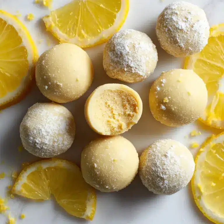 Lemon Truffles Recipe