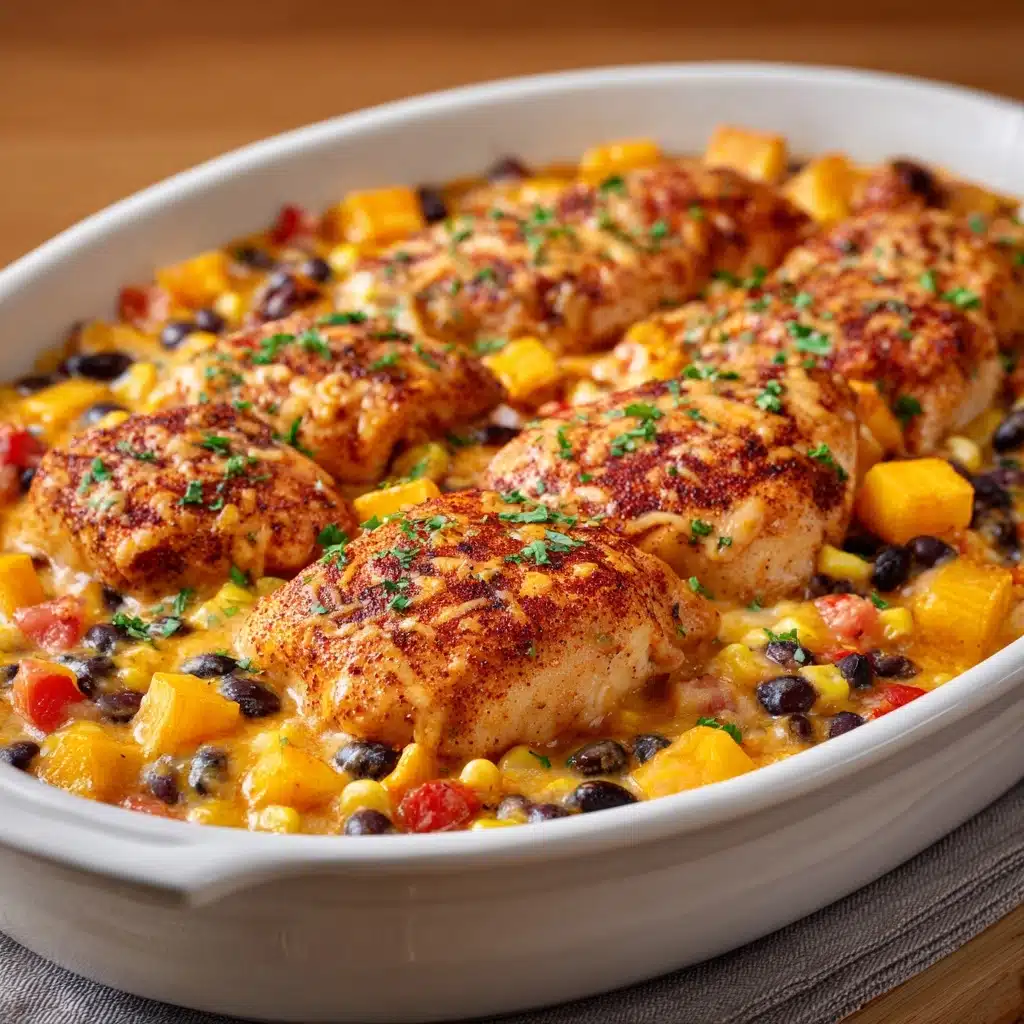 Queso Chicken Bake Recipe - Recipe Image