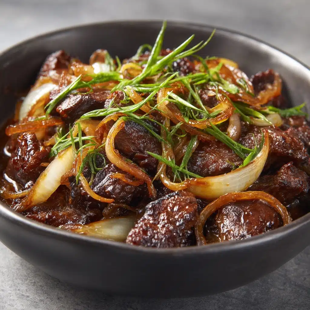 Chinese Beef and Onion Stir Fry: A Savory Weeknight Delight Recipe - Recipe Image