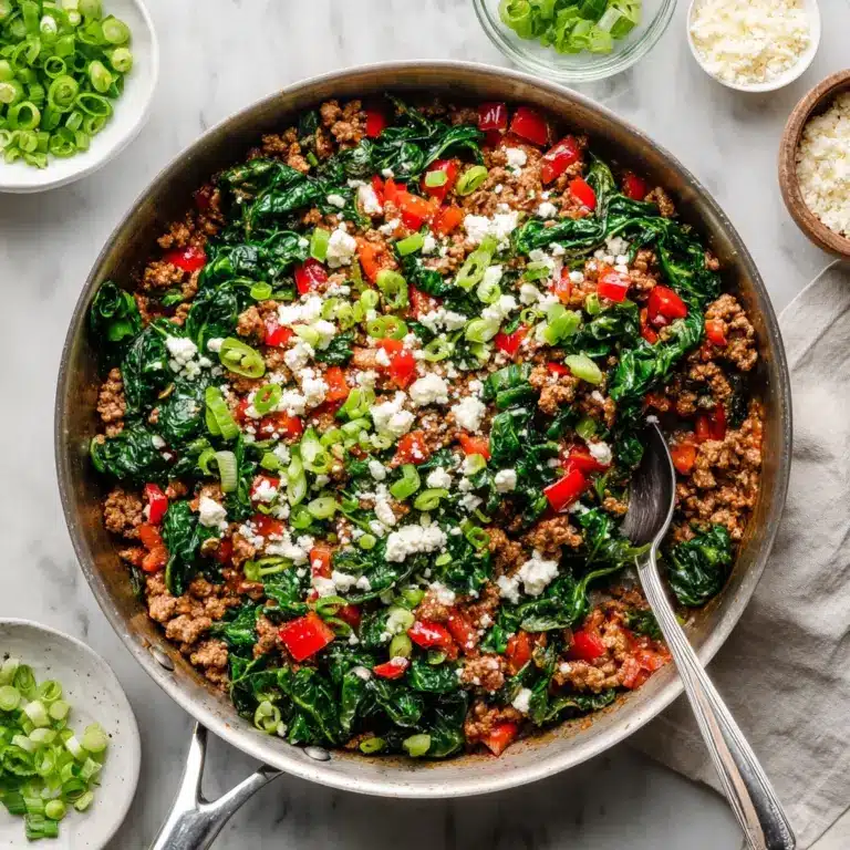 Mediterranean Ground Beef Stir Fry Recipe