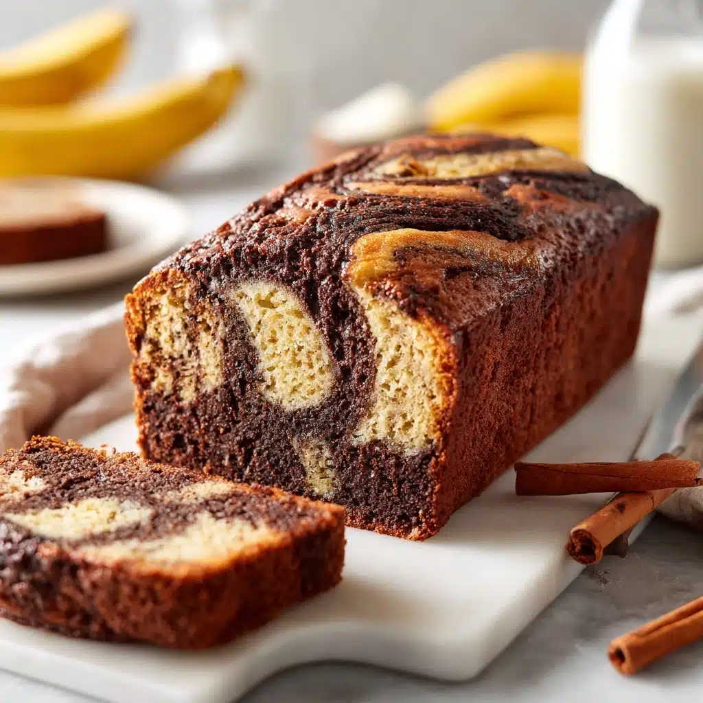 Cinnamon Swirled Banana Bread Recipe - Recipe Image