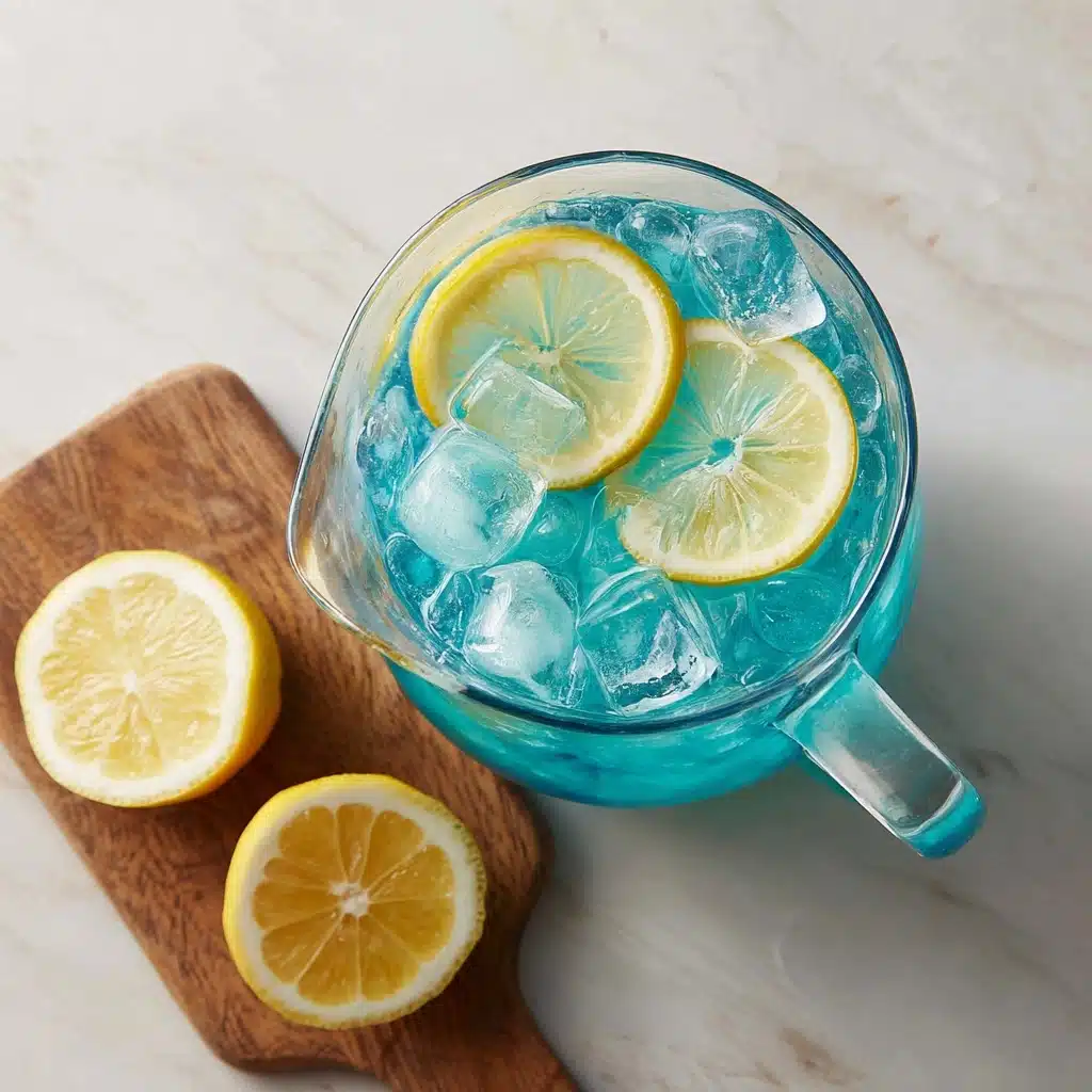 Blue Raspberry Lemonade Recipe - Recipe Image