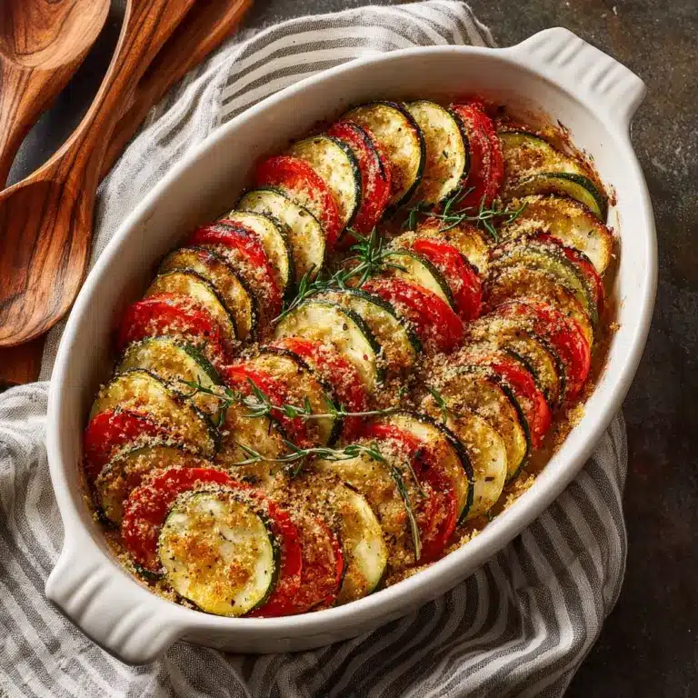Zucchini Tomato Casserole Recipe