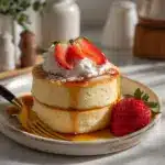 Fluffy Japanese Soufflé Pancakes Recipe
