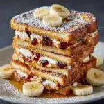 Peanut Butter and Jelly Stuffed French Toast Recipe