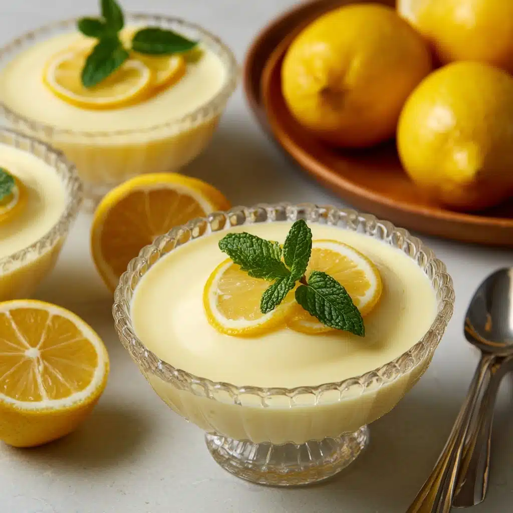 English Lemon Posset Recipe - Recipe Image