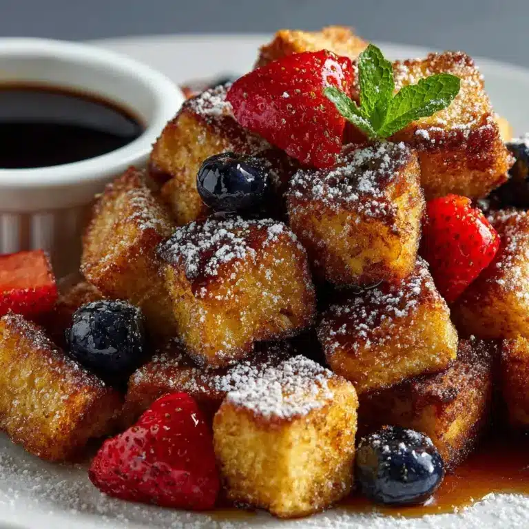 Air Fryer French Toast Bites Recipe