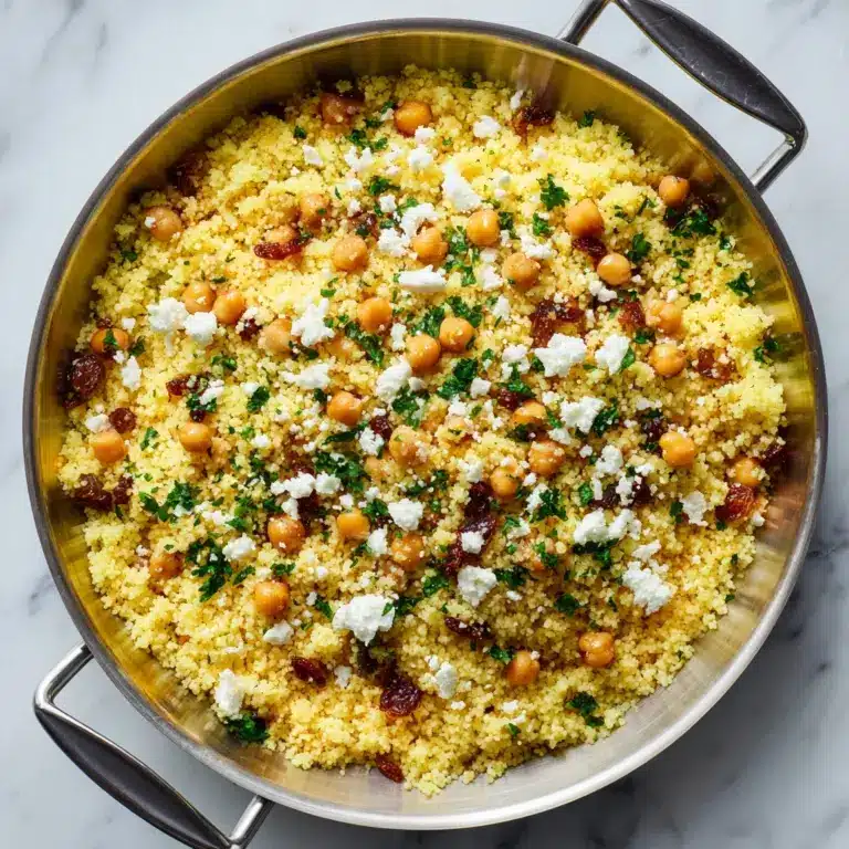 Moroccan Couscous with Chickpeas Recipe