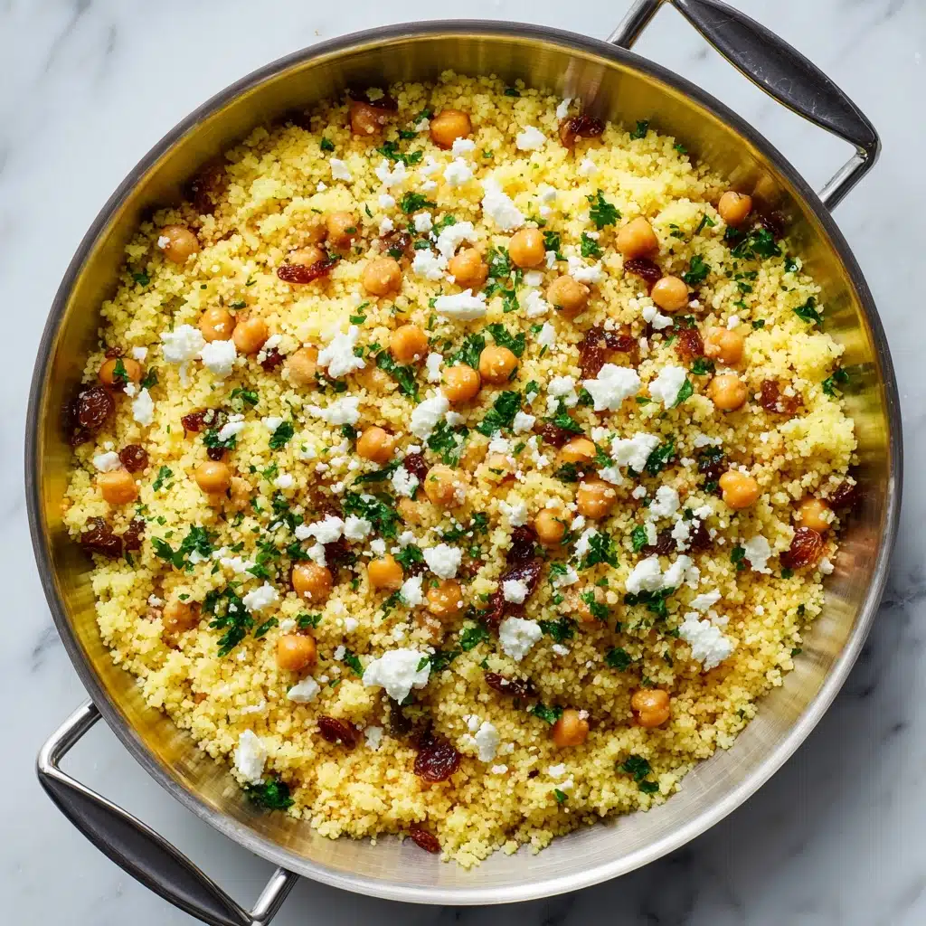 Moroccan Couscous with Chickpeas Recipe - Recipe Image