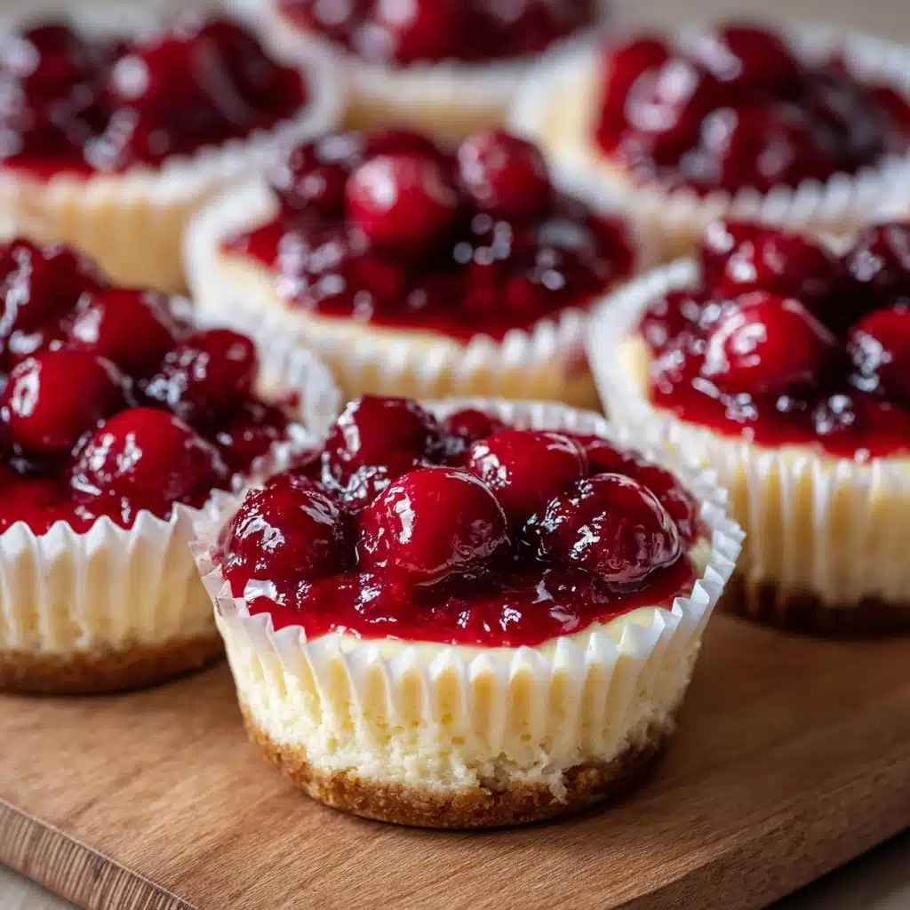 Cherry Cheesecake Cupcakes Recipe - Recipe Image