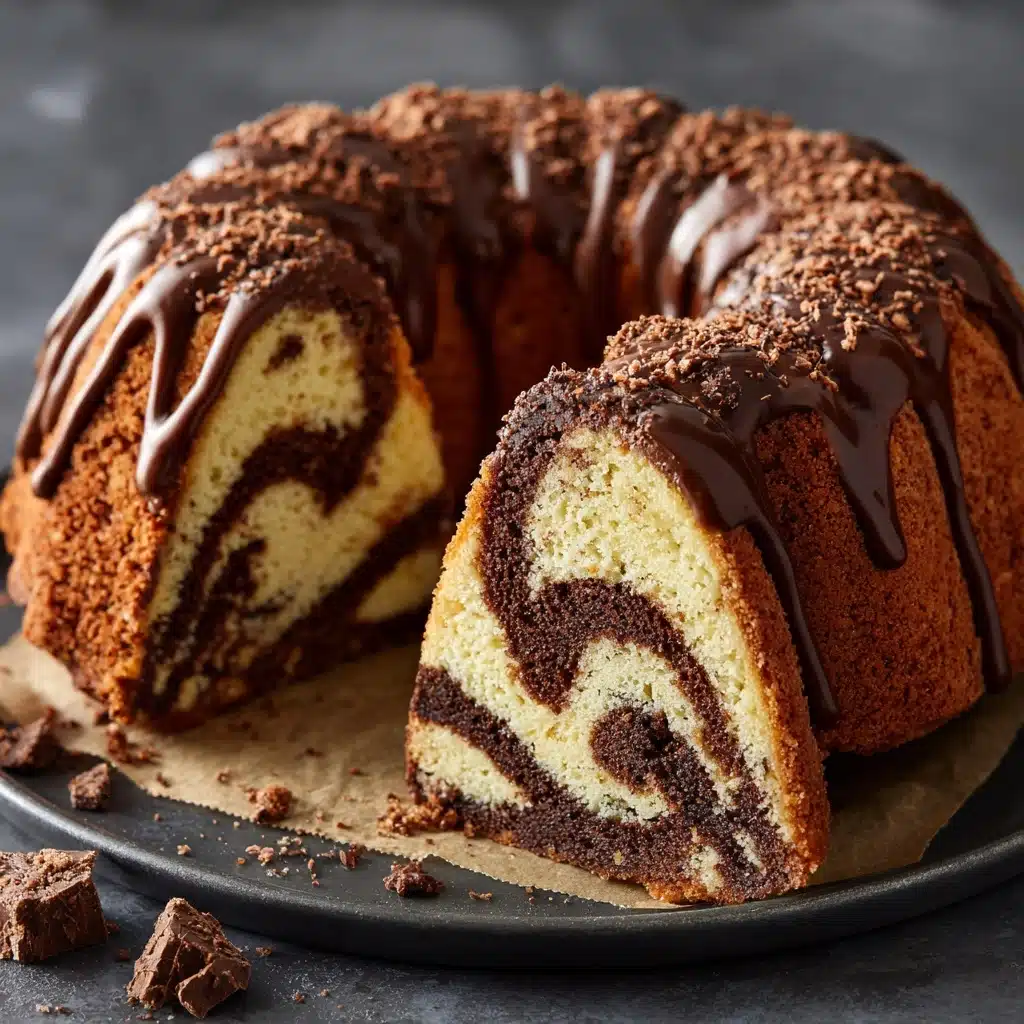 Marble Cake Perfection: Easy Swirled Delight Recipe - Recipe Image