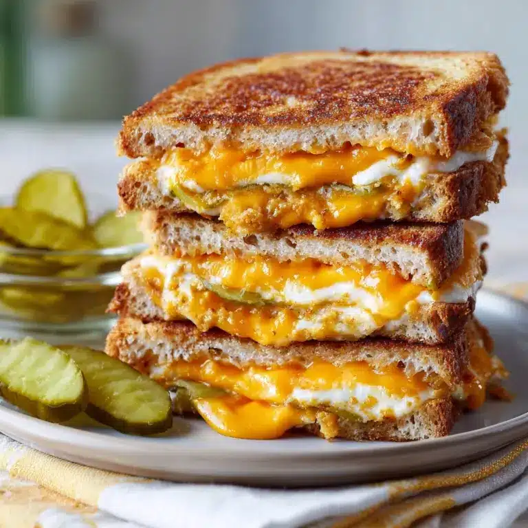Pickle Grilled Cheese Sandwich Recipe
