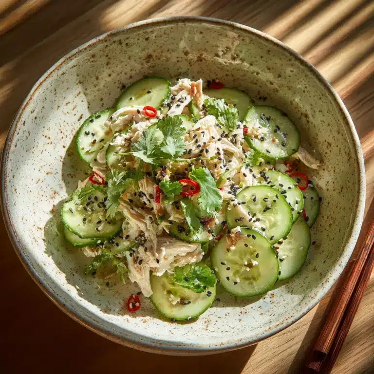 Easy California Roll Cucumber Salad Recipe