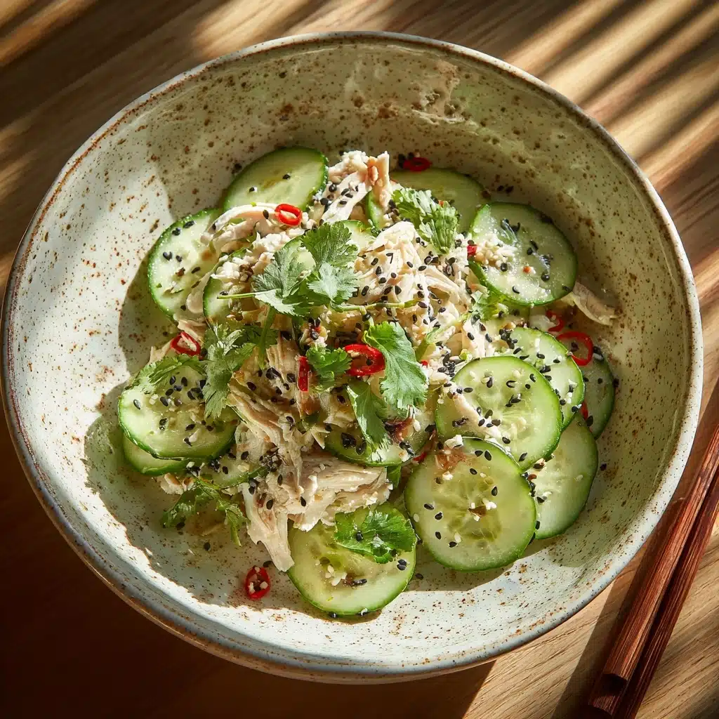 Easy California Roll Cucumber Salad Recipe