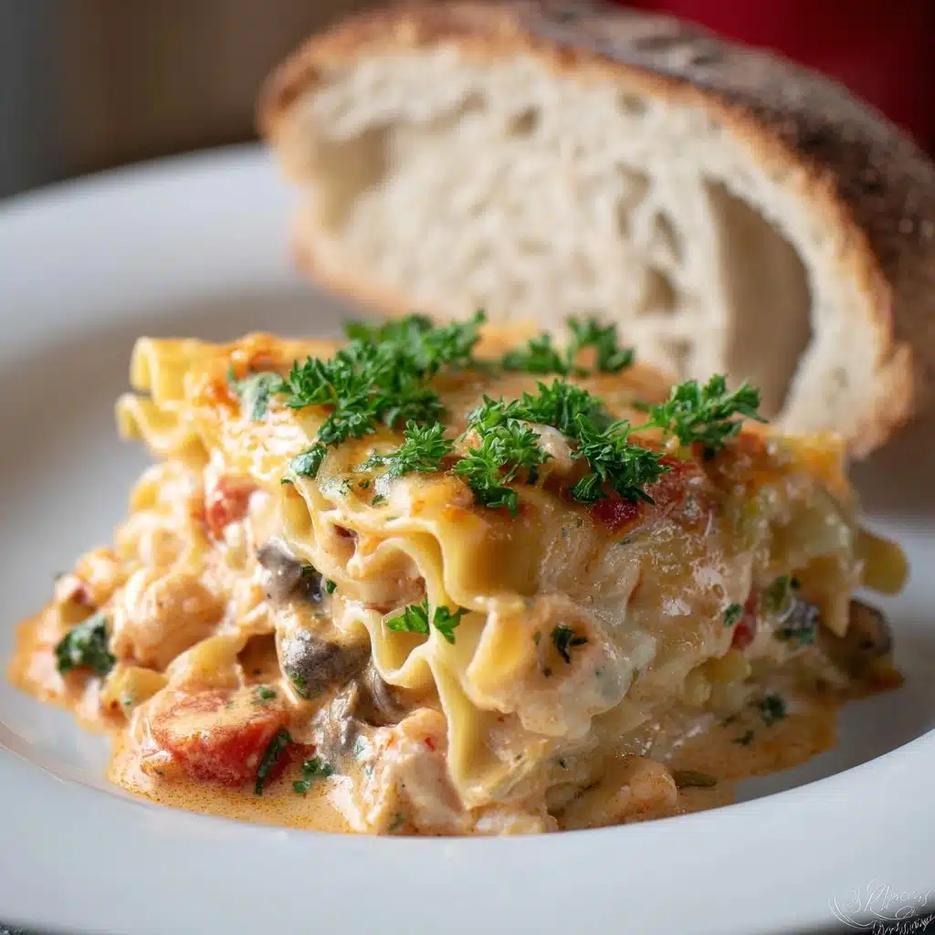 Seafood Lasagna Recipe