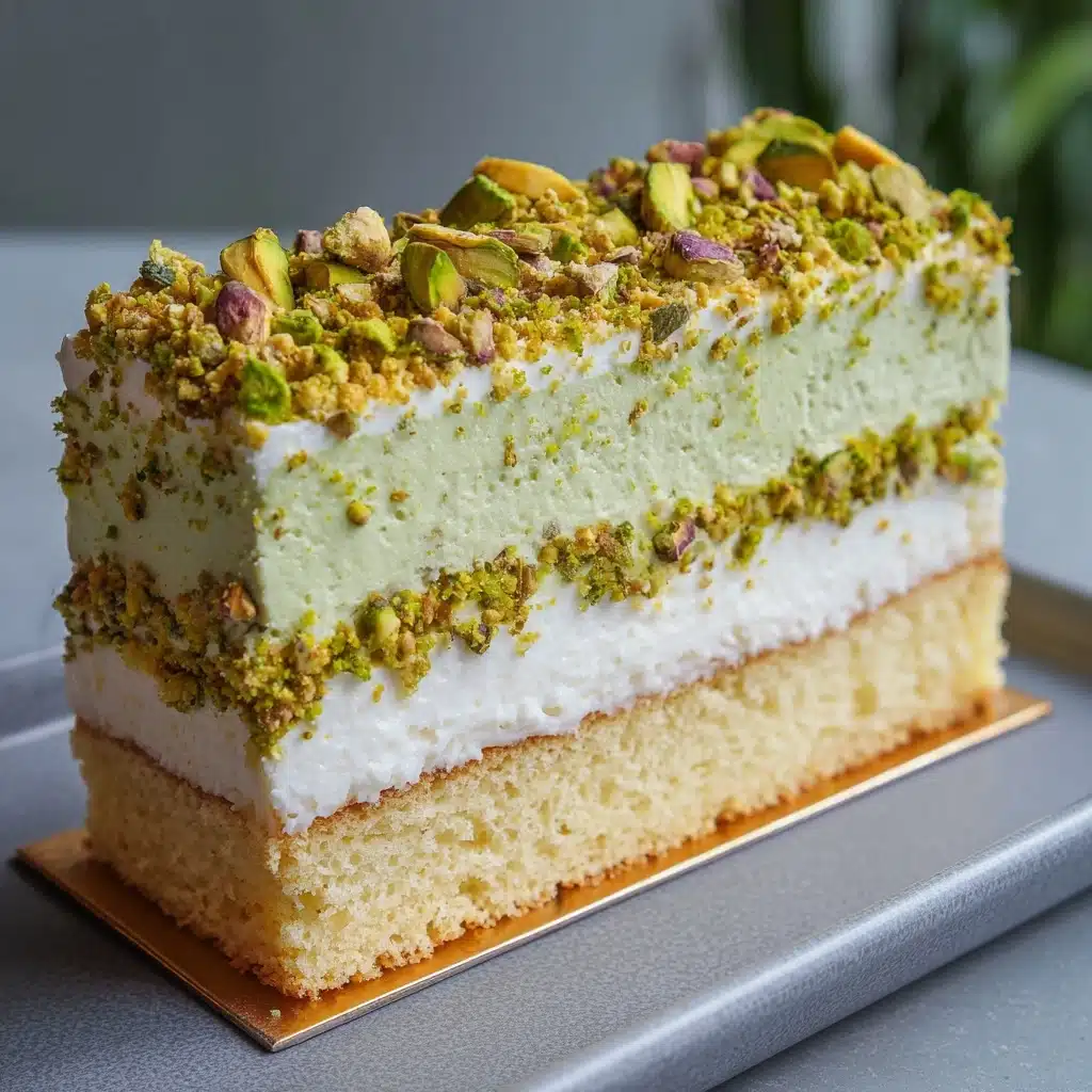 Tropical Pistachio Bliss Cake Recipe - Recipe Image