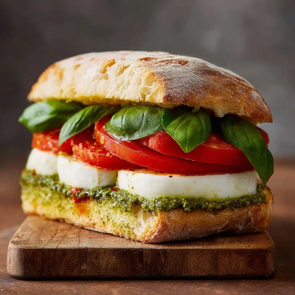 Chicken Caprese Sandwich Recipe - Recipe Image