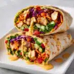 Thai Peanut Chicken Wraps Recipe