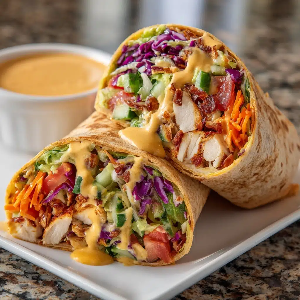 Thai Peanut Chicken Wraps Recipe - Recipe Image