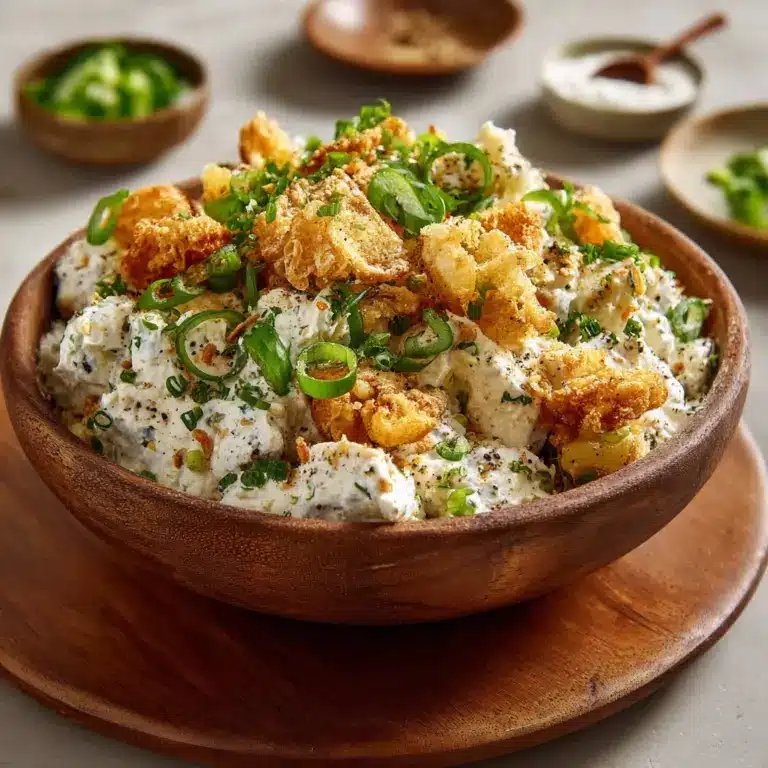 Crispy Smashed Potato Salad Recipe