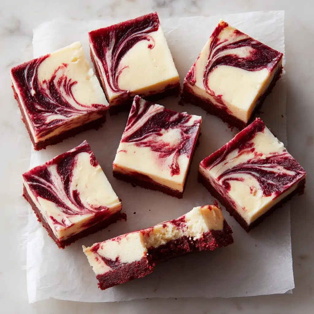 Red Velvet Cheesecake Brownies Recipe - Recipe Image