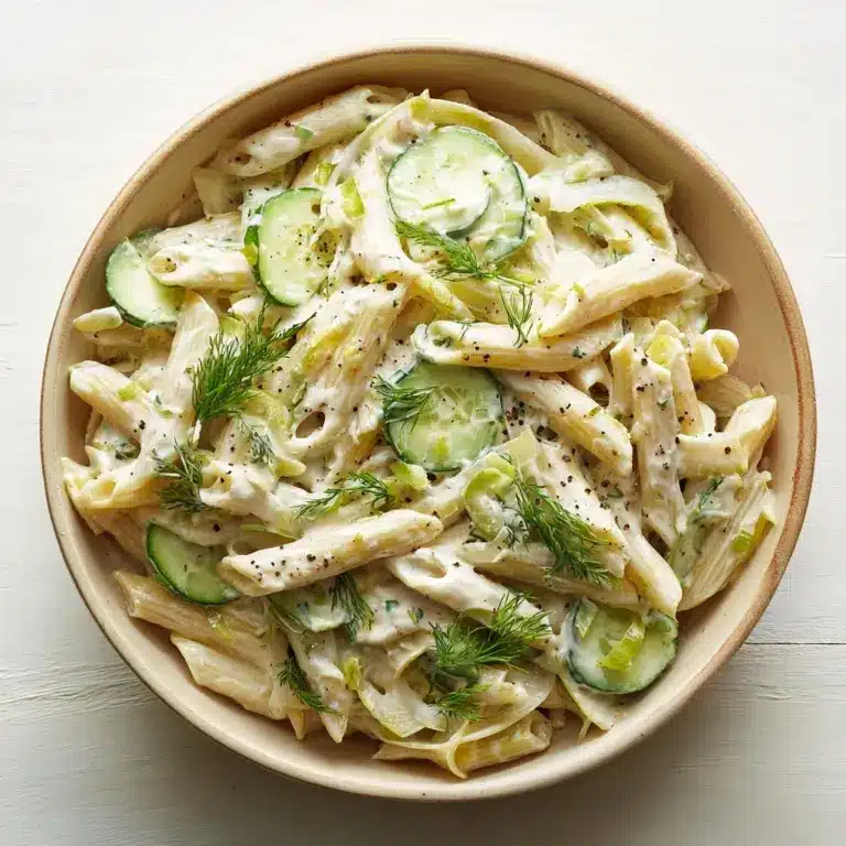 Healthy Cucumber Pasta Salad Recipe
