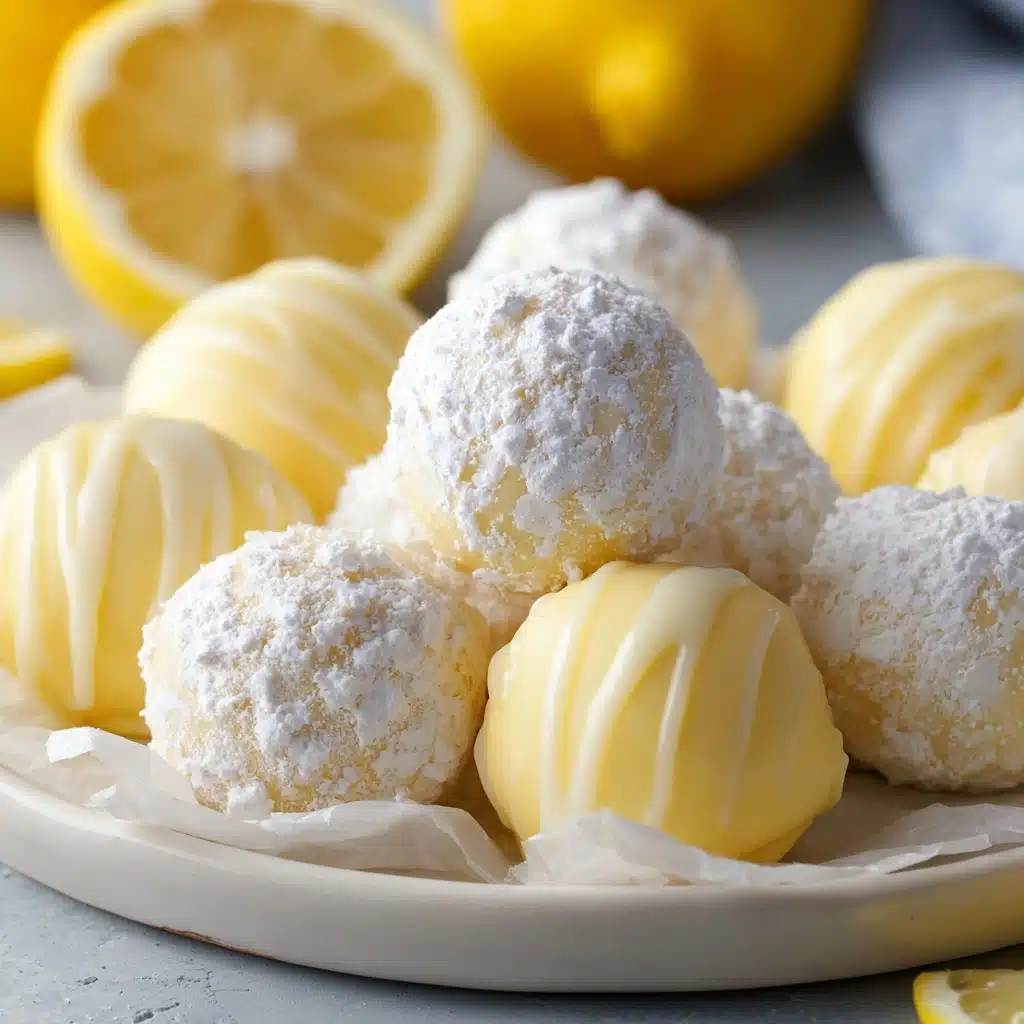 Lemon Truffles Recipe - Recipe Image