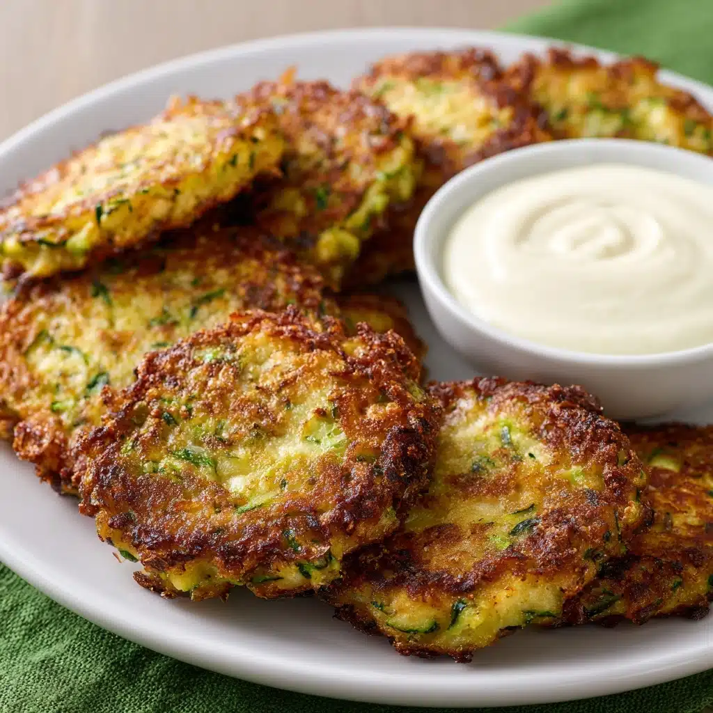 Crispy Zucchini Fritters Recipe