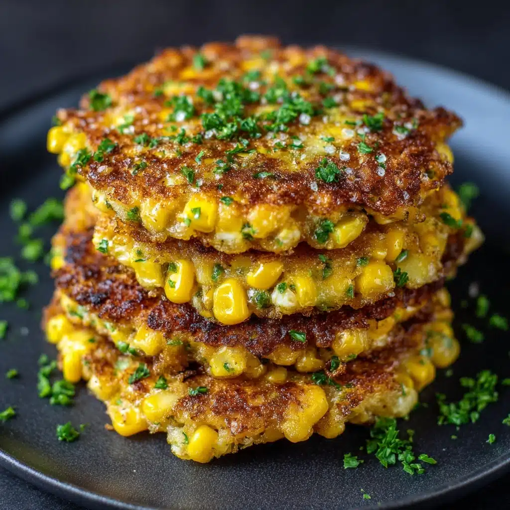 Cheesy Corn Fritters Recipe - Recipe Image