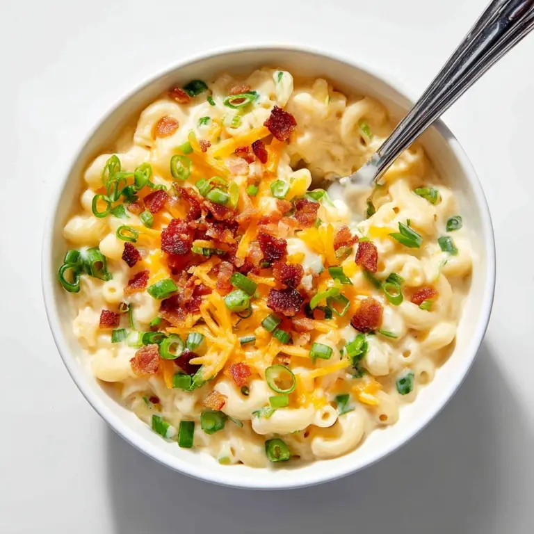 Loaded Mac and Cheese Recipe