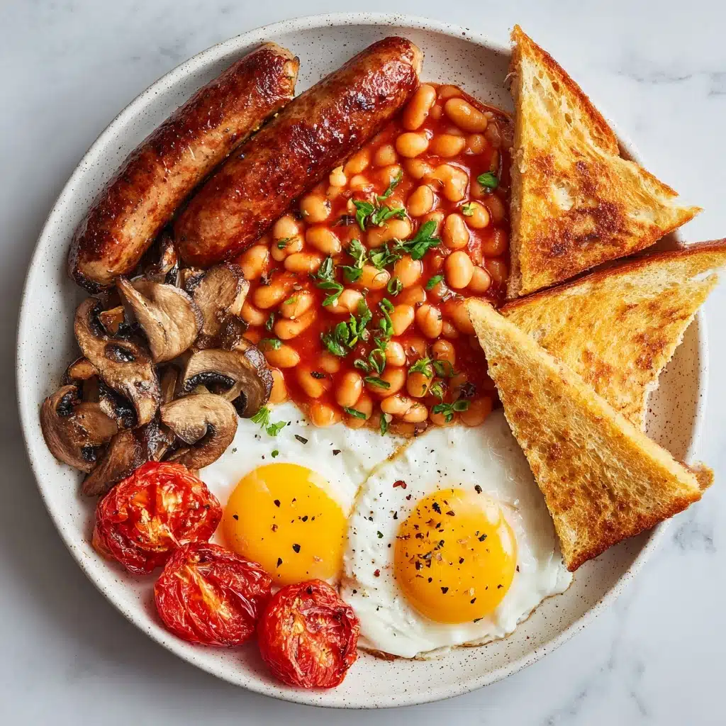 How to Make a Full English Breakfast Recipe - Recipe Image