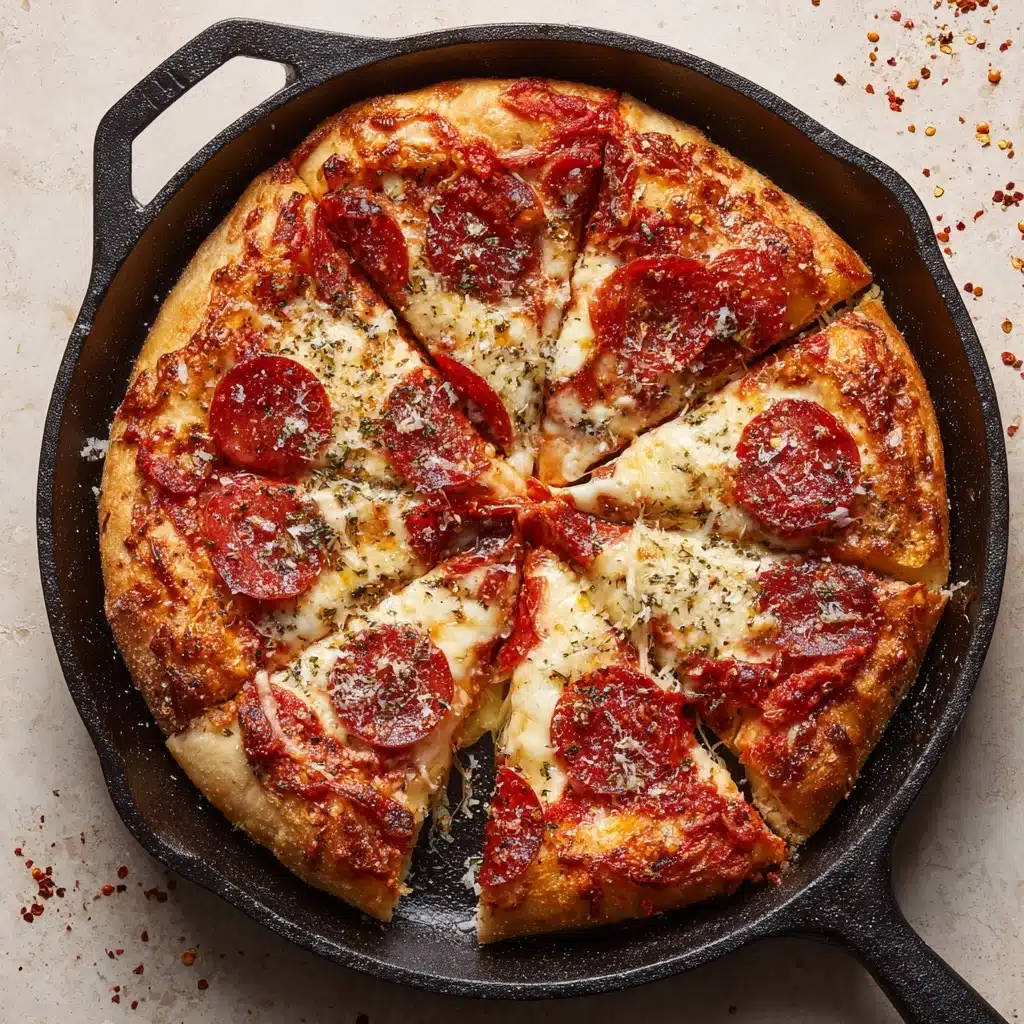 Cast Iron Skillet Pizza Recipe