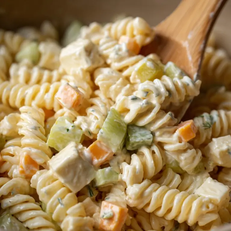 Dill Pickle Pasta Salad Recipe