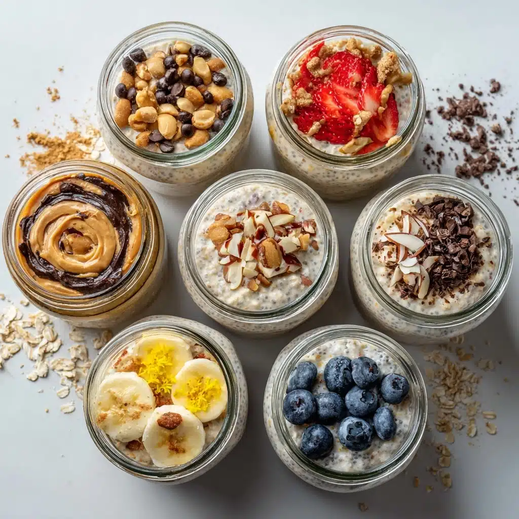 Healthy Overnight Oats Recipe (+ 8 flavor vacations) Recipe - Recipe Image