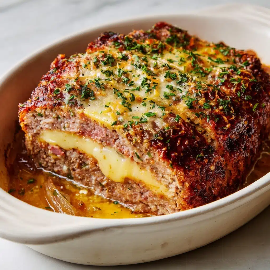 Chicken Cordon Bleu Meatloaf Recipe - Recipe Image