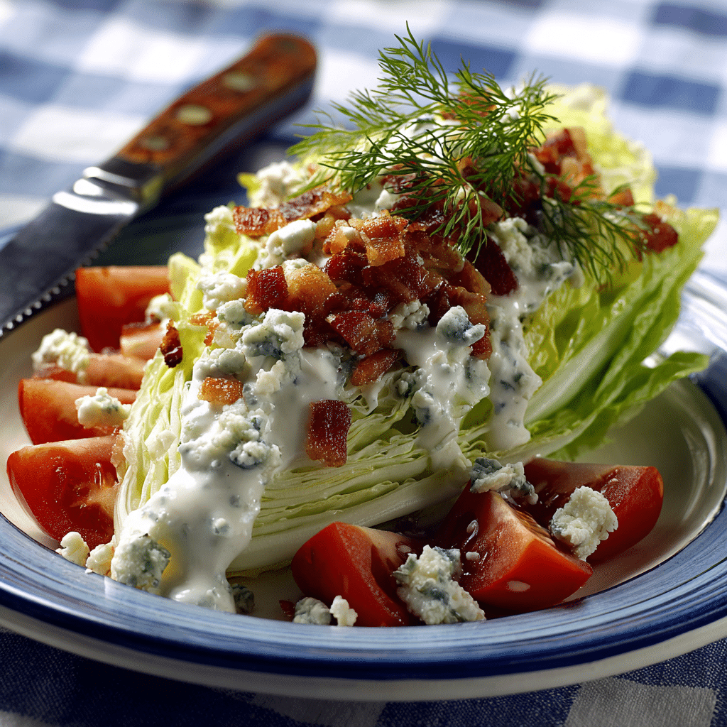 Garlic Herb Wedge Salad Recipe - Recipe Image