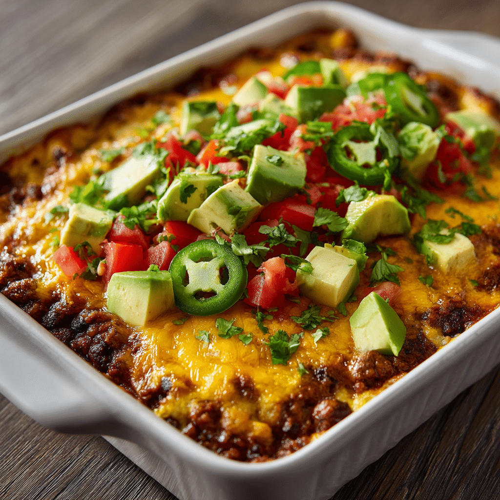 Mexican Chicken Casserole Recipe - Recipe Image