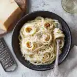Spaghetti with Butter, Egg and Cheese Recipe