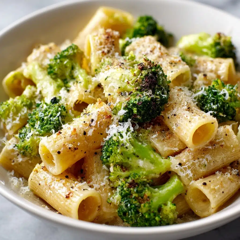 Creamy Vegetarian Broccoli Cheddar Pasta Recipe