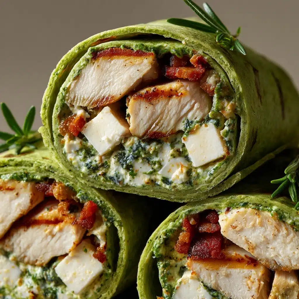 Pesto Chicken Lettuce Wraps: A Quick & Healthy Recipe - Recipe Image