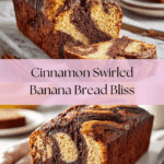 Cinnamon Swirled Banana Bread Recipe