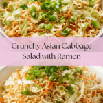 Asian Cabbage Crunch Salad with Ramen Recipe
