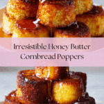 Honey Butter Cornbread Poppers Recipe