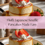 Fluffy Japanese Soufflé Pancakes Recipe