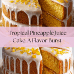 Pineapple Juice Cake Recipe