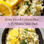 Greek Lemon Rice Recipe (35-Minutes) Recipe