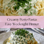 Creamy Pesto Pasta Recipe