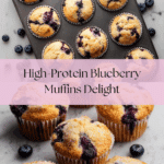 Homemade Blueberry Protein Muffins Recipe