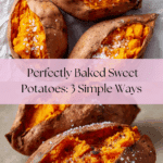 How to Bake Sweet Potatoes Recipe
